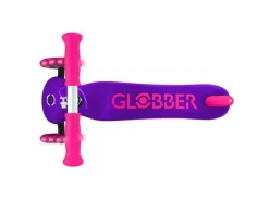 GLOBBER Primo Child Scooter mehr Lights Neonrosa