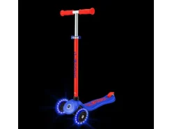 GLOBBER Primo Plus Lights Kinderroller Primo Plus Lights Neonblau