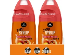 Go Fitness Zero Syrup – Ice Tea Peach, 16 x 65 ml Pfirsich 1040