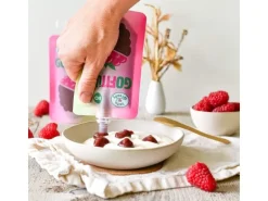 GOFITÜRE Bio Himbeeraufstrich mit Rhabarber 120 g