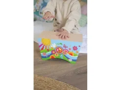Goki Musikinstrument Cajon Blumenwiese 30 x 15.5 x 17 cm
