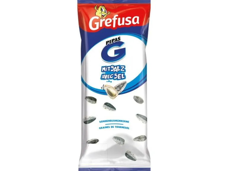 Grefusa Sonnenblumenkerne gesalzen 14 x 110 g