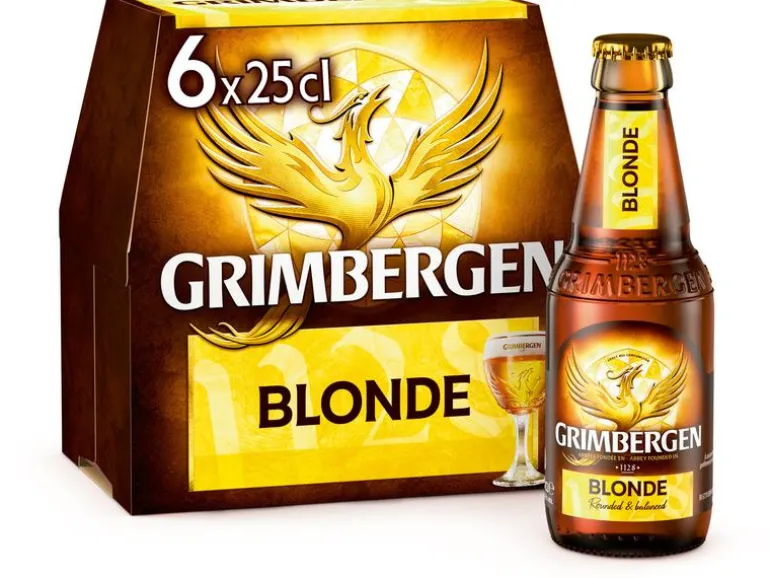 Grimbergen Bier Blonde 6 x 0.25 l