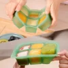 Haakaa Gefrierform Easy-Freeze 6 Fächer, Erbsengrün