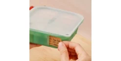Haakaa Gefrierform Easy-Freeze 6 Fächer, Erbsengrün