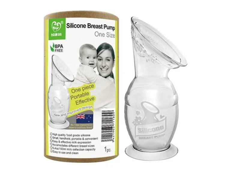 Haakaa Milchpumpe mit Saugfuss 100 ml Manuell