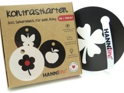 Hanniline Kontrastkarten ab dem 1. Lebensmonat Lernkarten
