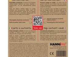 Hanniline Kontrastkarten ab dem 1. Lebensmonat Lernkarten