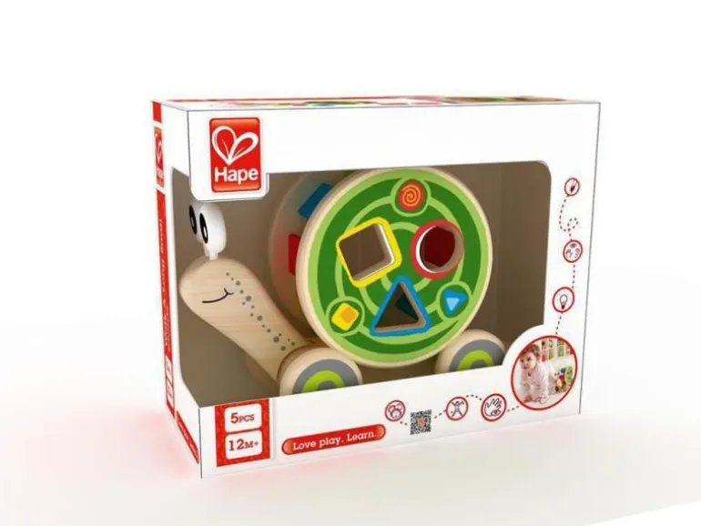 Hape Nachziehspielzeug Nachzieh-Schnecke