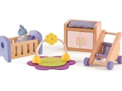 Hape Puppenhausmöbel Babyzimmer