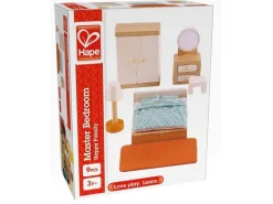 Hape Puppenhausmöbel Schlafzimmer
