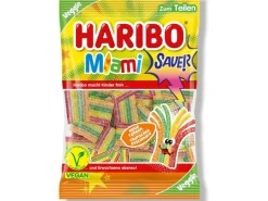 Haribo Gummibonbons Miami Sauer 160 g