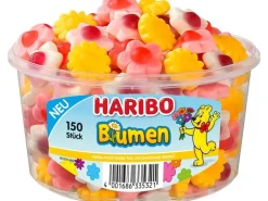 Haribo Int. Gummibonbons Dose Bunte Blumen 1020 g