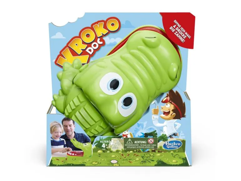 Hasbro Gaming Kinderspiel Kroko Doc