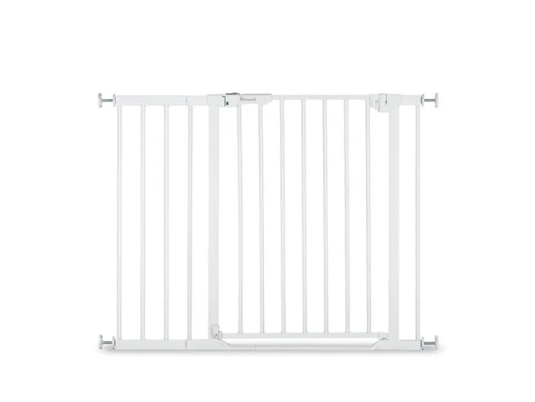Hauck Türschutzgitter Clear Step Autoclose 2 +21 cm Weiss