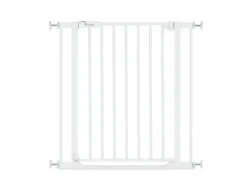Hauck Türschutzgitter Clear Step 2 Weiss 75 cm - 80 cm