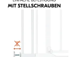 Hauck Verlängerung Türschutzgitter 9 cm Weiss