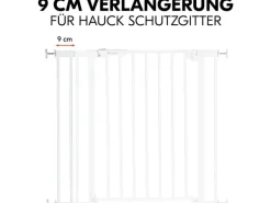 Hauck Verlängerung Türschutzgitter 9 cm Weiss