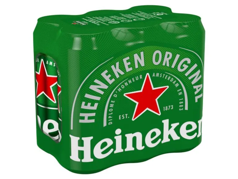 Heineken Bier 6 x 0.5 l