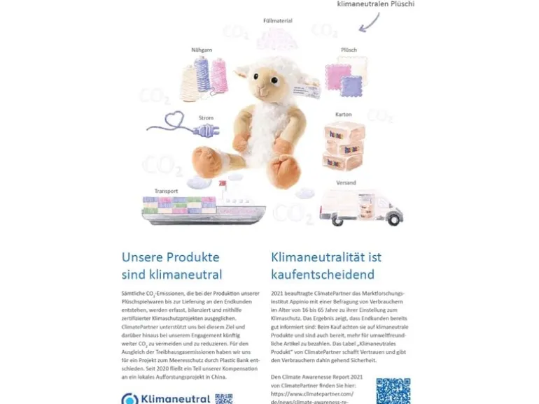 Heunec Plüsch BESITO Kuh 35 cm