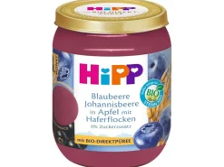 HIPP Früchte Blaubeere Johannisbeere Apfel Haferflocken 160 g