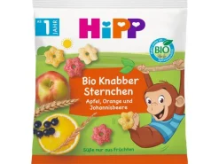 HIPP Knabberspass Knabber-Sternchen mit Früchten 30 g