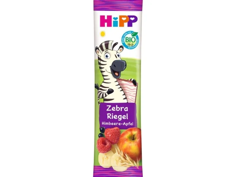 HIPP Riegel Zebra Himbeere-Apfel 23 g