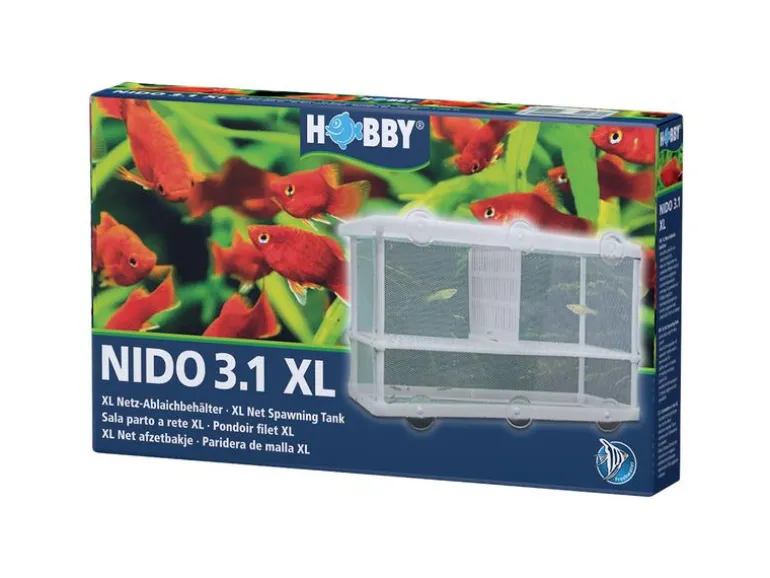 Hobby Aquaristik Ablaichbehälter Nido 3.1 XL, 25 x 15 x 14.5 cm