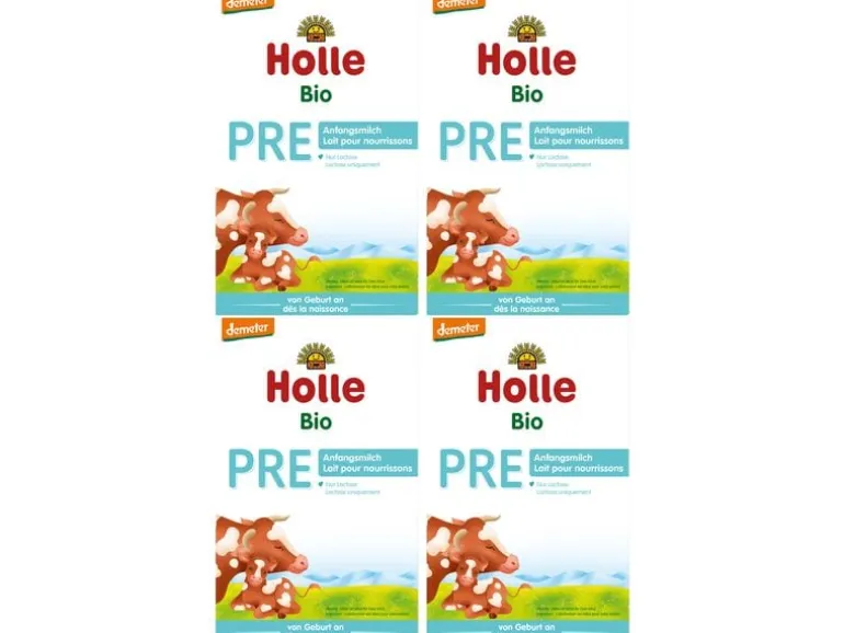HOLLE Anfangsmilch Bio PRE 4x 400 g
