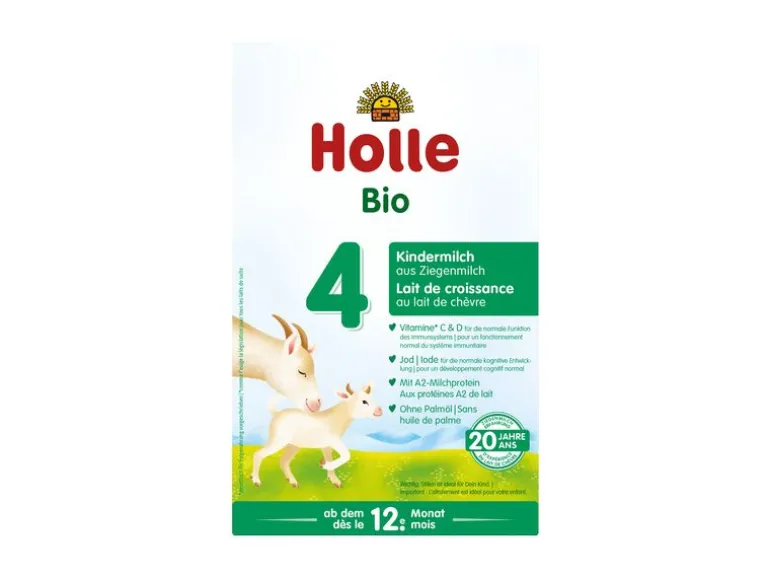 HOLLE Folgemilch 4 Bio Ziegenmilch 5x 400 g