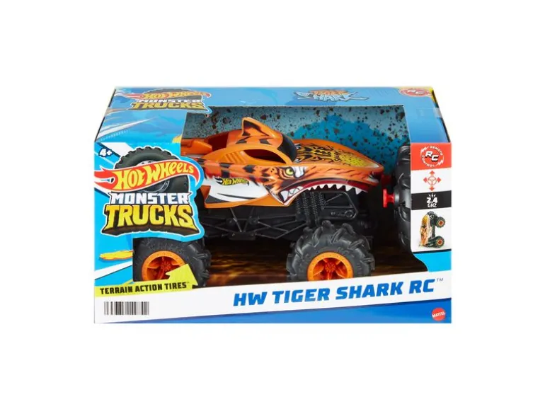 Hot Wheels Monster Trucks Hot Wheels Spielset RC 1:24 Tiger Shark