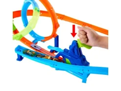 Hot Wheels Stunt Tracks Turbo Looping Set