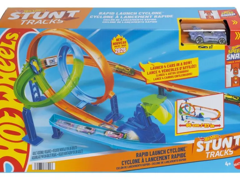 Hot Wheels Stunt Tracks Turbo Looping Set