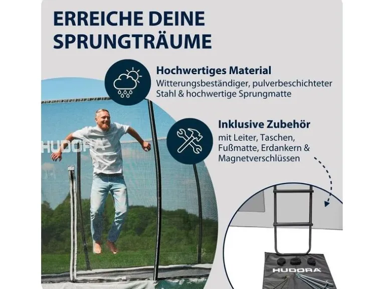 Hudora Trampolin Fantastic Complete Durchmesser: 300 cm