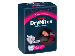 Huggies Nachtwindeln DryNites Monatsbox Girl 8-13 Jahre
