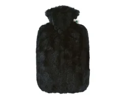 Hugo Frosch Bettflasche Wärmflasche 1.8 Liter, Schwarz