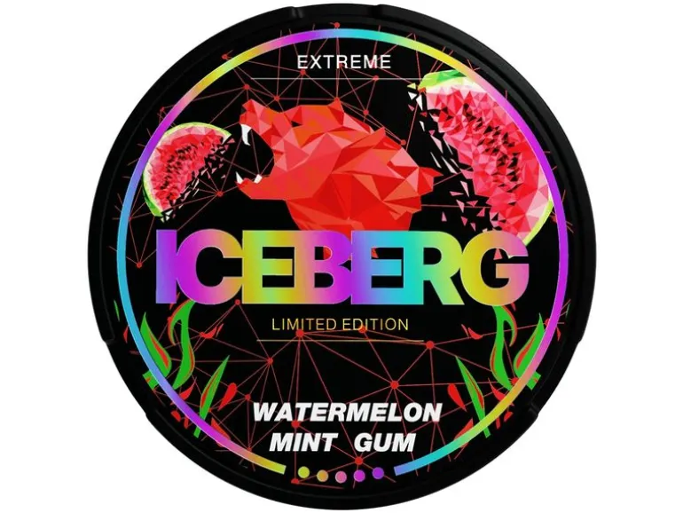 Iceberg Gum Watermelon Mint 50 mg Dose