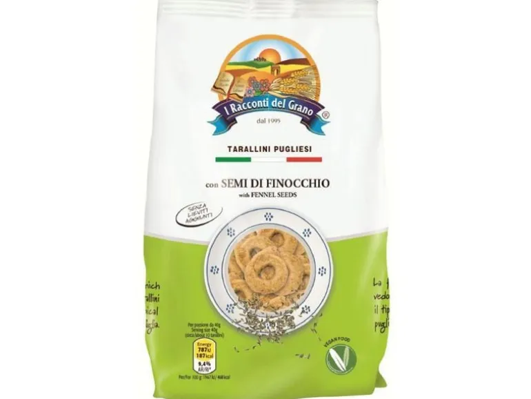 I Racconti del Grano Apulia Taralli Finocchio 250 g