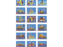 Janod Beschäftigungsspielzeug Magnetbuch Fahrzeuge