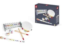 Janod Musikinstrument Musik-Set Konfetti 4-teilig