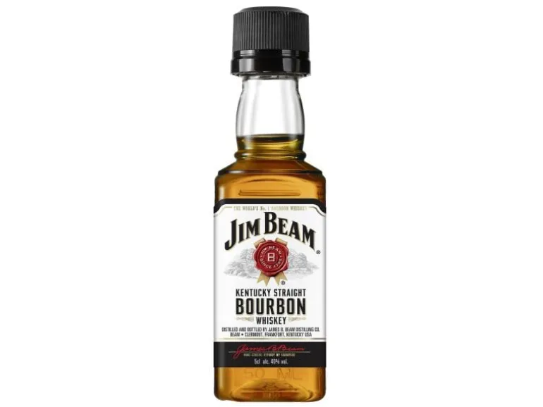 Jim Beam Whiskey White Label Bourbon 5 cl