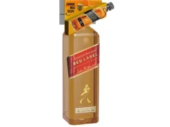 Johnnie Walker Red Label Bundle mit Black Label tip on 0.75 l