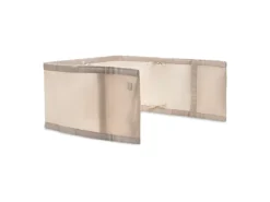 Jollein Laufgitterumrandung 220 x 30 cm Mesh – Sand