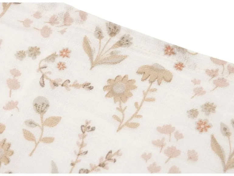 Jollein Mulltuch Hydrophil Bloomy 3er, 31 x 31 cm