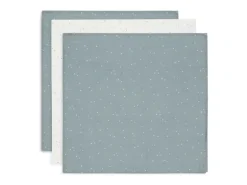 Jollein Mulltuch Nuscheli 3er Set Sea Green 70 cm x 70 cm
