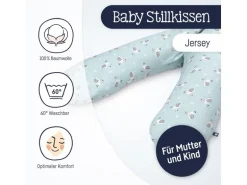 Julius Zöllner Stillkissen Jersey Schnecke 190 cm