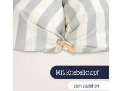 Julius Zöllner Stillkissen Nappi Stripes 190 cm