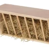 Kerbl Heuraufe mit Sitzbrett, 37 x 17 x 20 cm