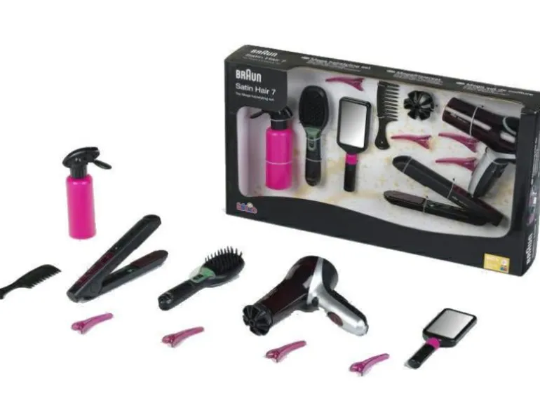 Klein-Toys BRAUN Megafrisierset