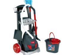 Klein-Toys Vileda Staubsauger mit Putzwagen, 7-tlg. 7-tlg.